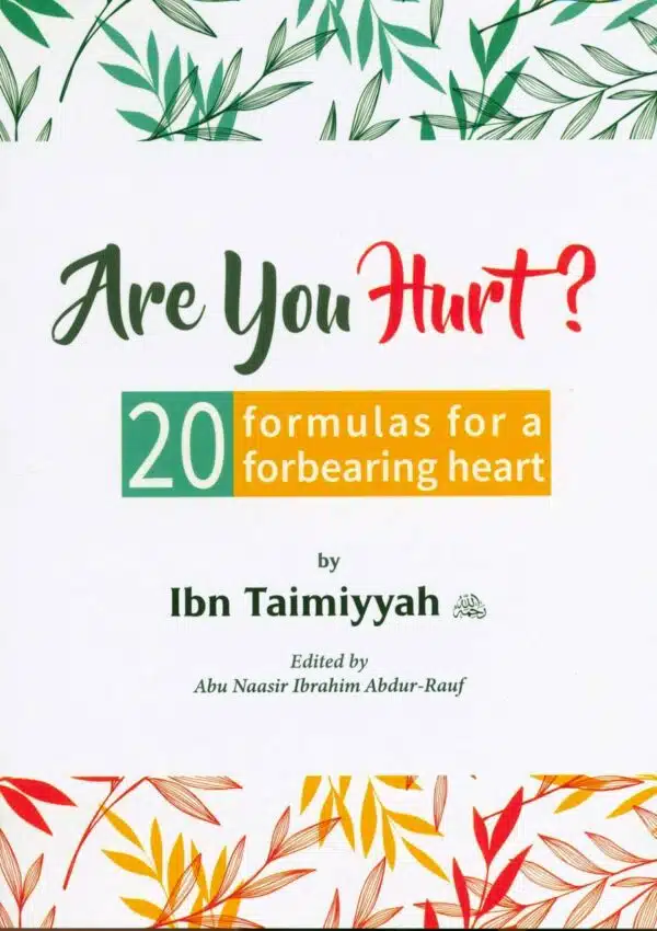 are you hurt 20 formulas for a forbearing heart 4