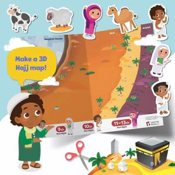 hajj umrah activity book big kids