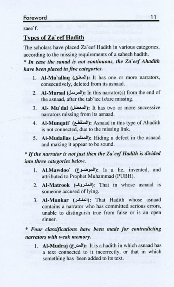 100 famous weak ahadith 4