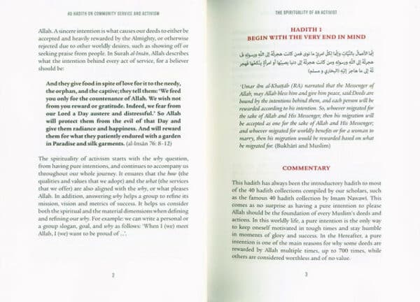 40 hadith on community service activism 2