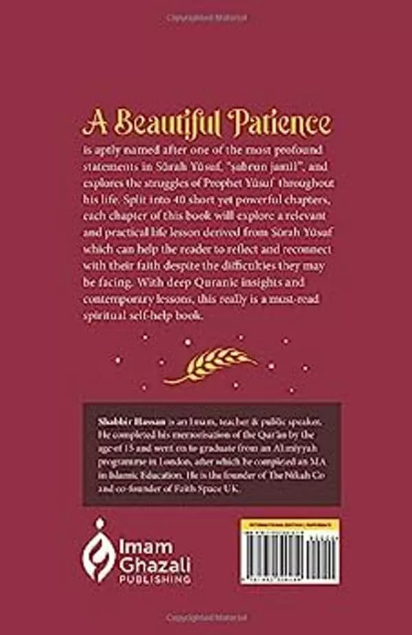 a beautiful patience 40 life lessons from surah yusuf