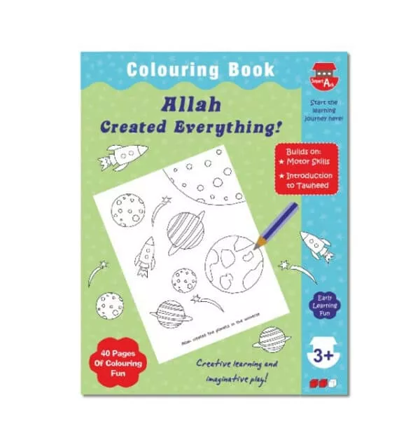 allah created everything colouring book 3