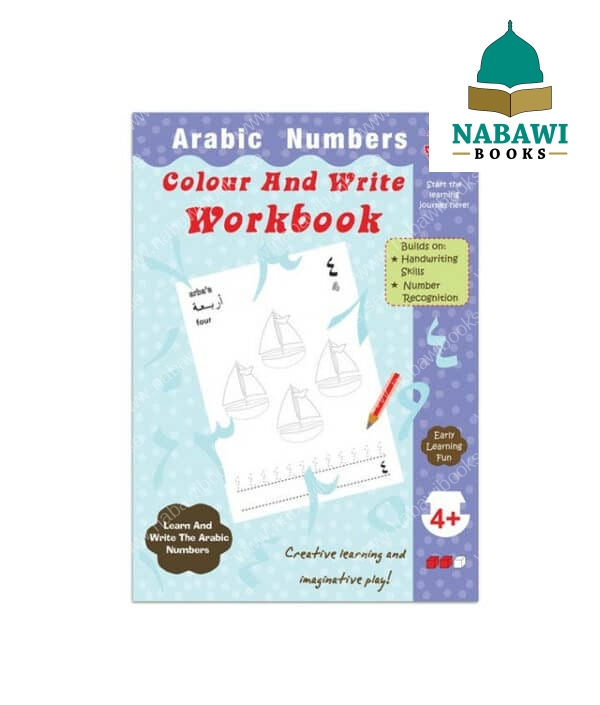 arabic numbers workbook 3