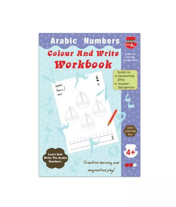 arabic numbers workbook 3