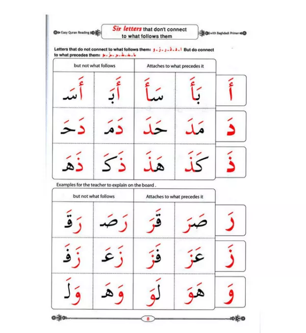 easy quran reading with baghdadi primer arabic english 2