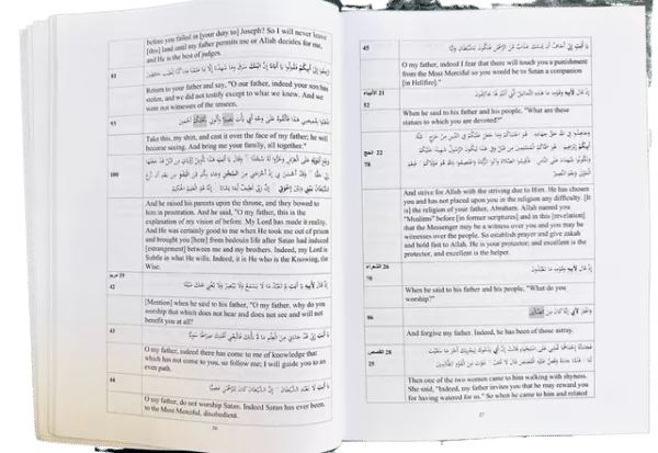 family members in holy quran verses english translation 3