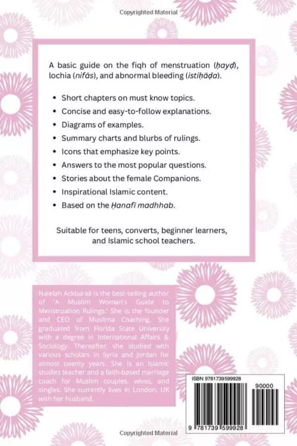 fiqh of menstruation simplified a beginner guide for muslim women paperback