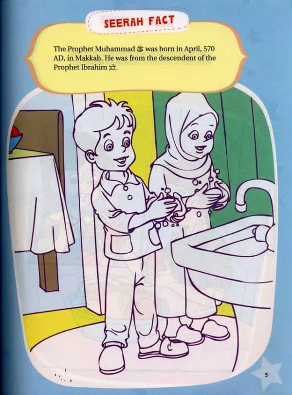 hadith activity book for kids