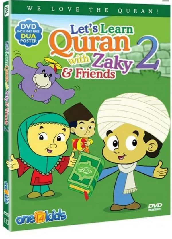 lets learn quran with zaky friends part 2 dvd 2