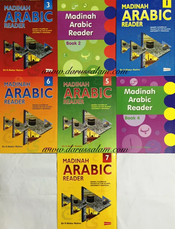 madinah arabic reader 7 books set