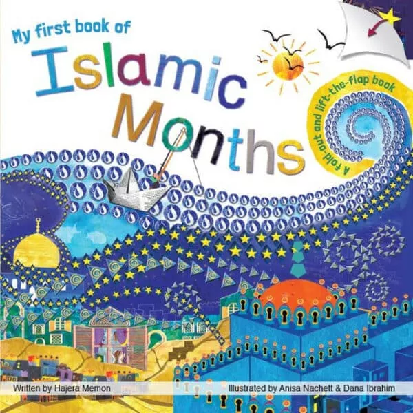 my first book of islamic months fold out lift the flap