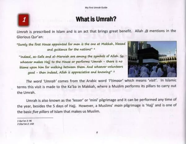 my first guide to umrah