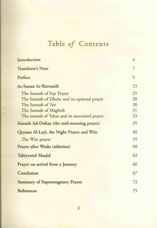 perfecting the obligatory a treatise on the performance of the sunnah prayers