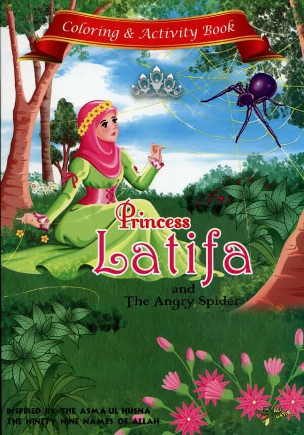 princess latifa coloring and activity book 3