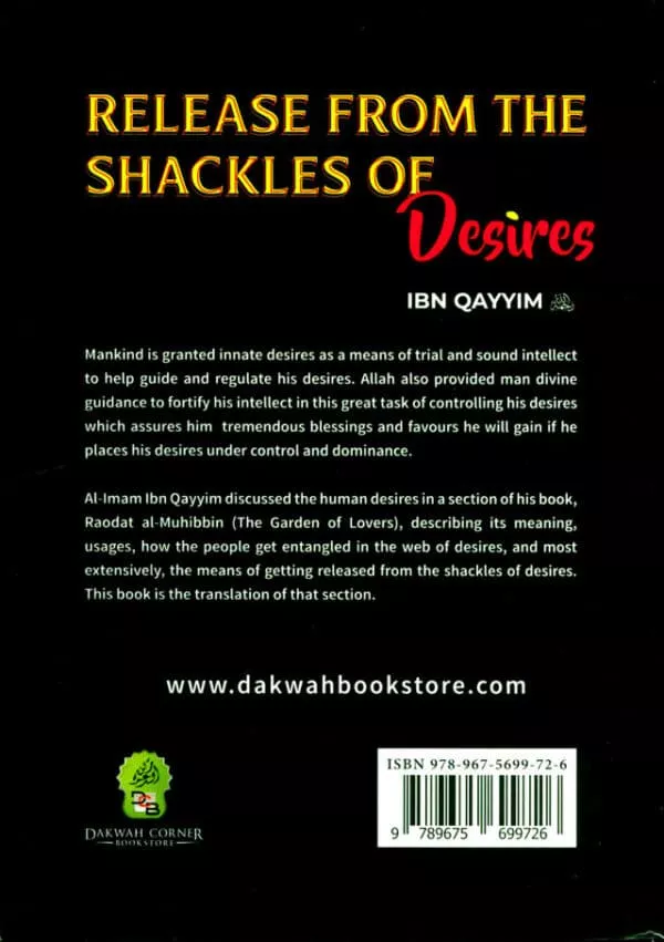 release from the shackles of desires