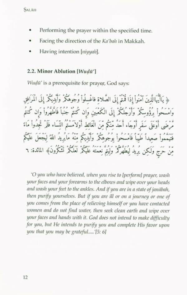 salah a guide to prayer in islam