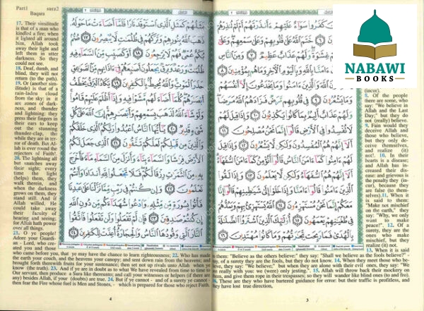 tajweed quran with meanings translation in english 4