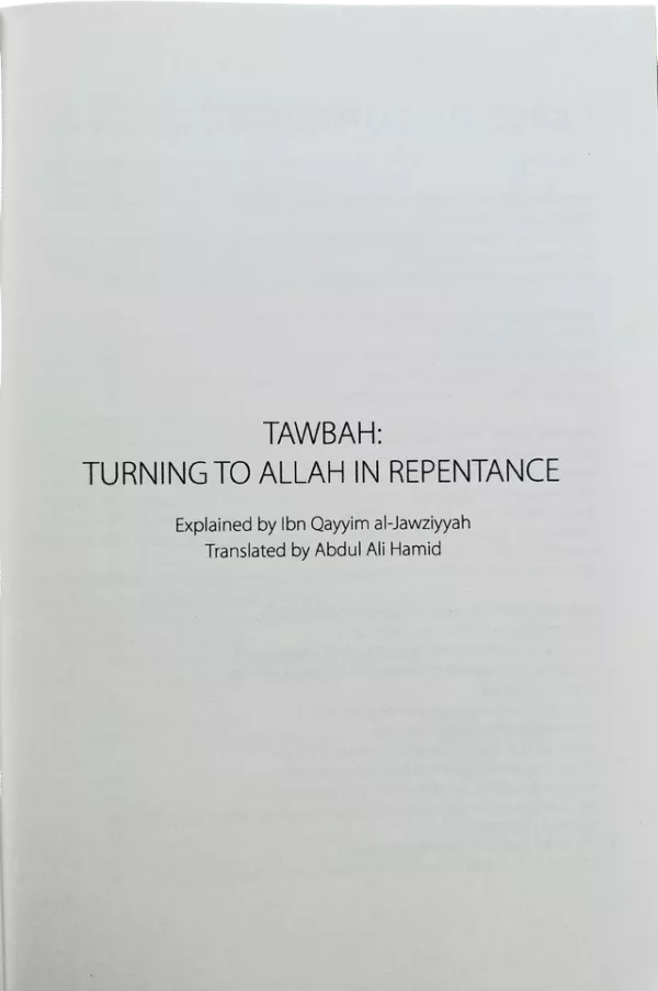 tawbah turning to allah in repentance 3