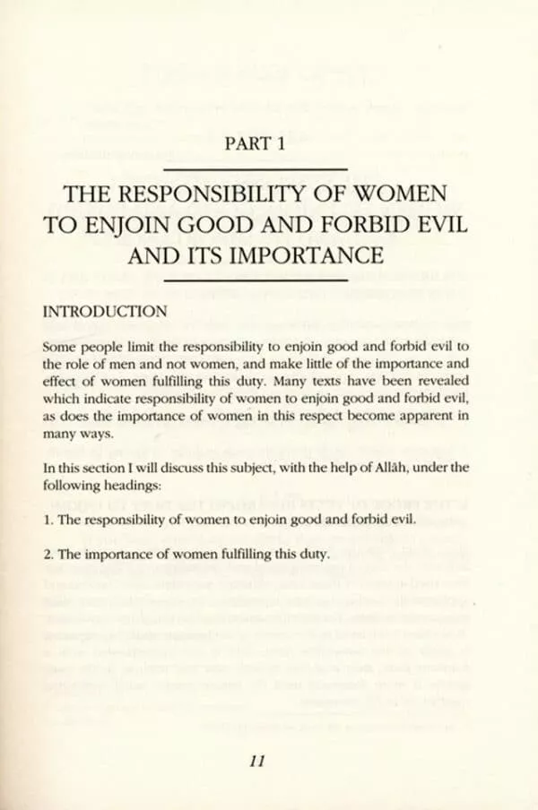 the responsibility of muslim women to order good forbid evil 2