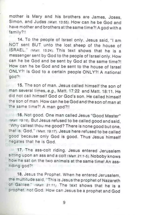 the truth about jesus christ