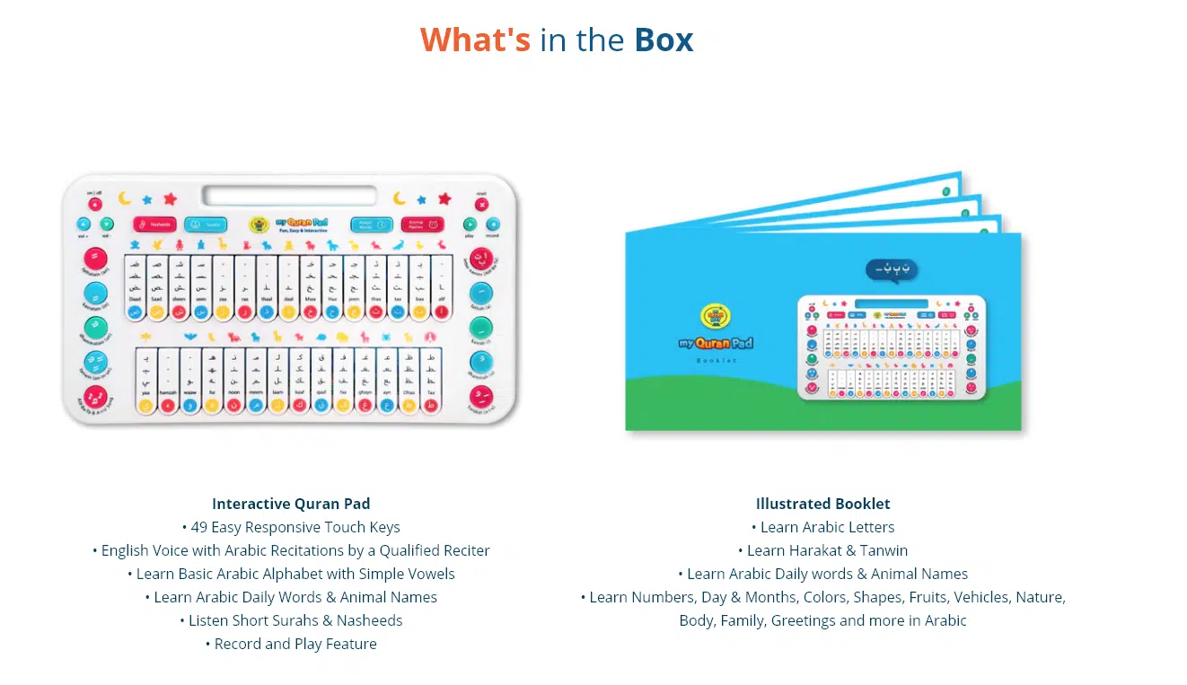 my quran pad interactive arabic learning pad for kids forbestall 12