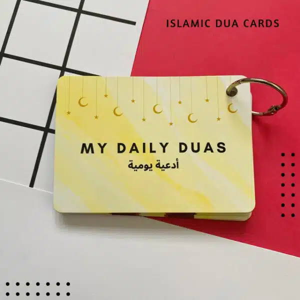 daily dua cards islamic flash cards muslim children gift dua cards quran dua book arabic dua cards with transliteration ramadan gift 5